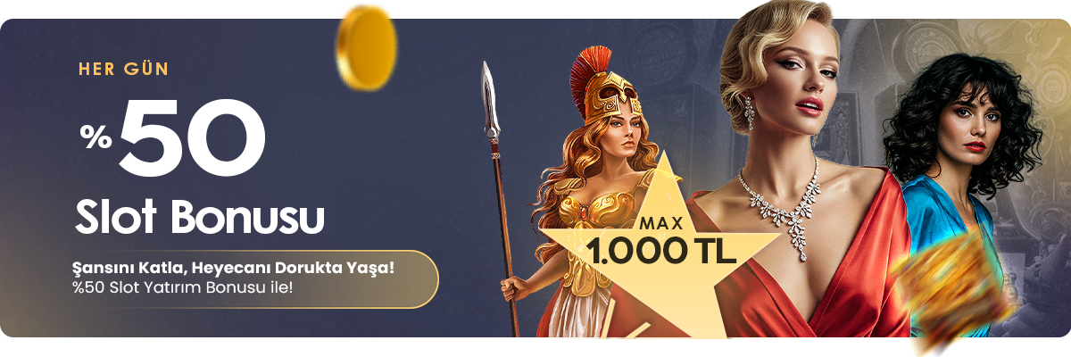 CasinoElit %50 Slot Bonusu
